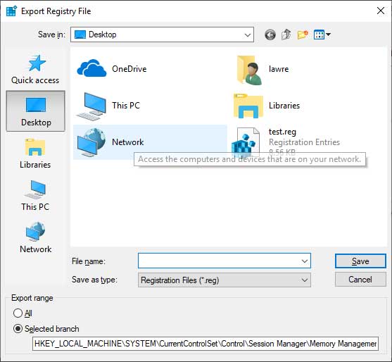Win10电脑怎么导出注册表项?