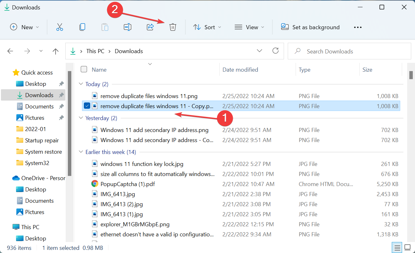 Win11如何查找并删除重复文件